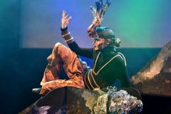 Tom O'Reilly as 'Scar' in the Dundalk Grammar School's production of 'The Lion King'. Photo: Ken Finegan/www.newspics.ie