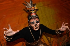 Tom O'Reilly as 'Scar' in the Dundalk Grammar School's production of 'The Lion King'. Photo: Ken Finegan/www.newspics.ie