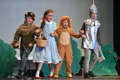 We're off to see the Wizard......Robyn, Lara, Jack and Oliver  in the Dundalk Grammar Junior School's production of 'The Wizard of Oz'. Picture: Ken Finegan