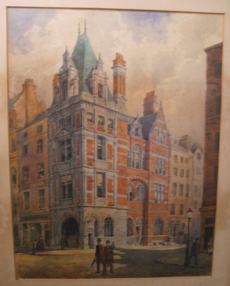 Signed "R. Orpen .....Deane & Co...Architects