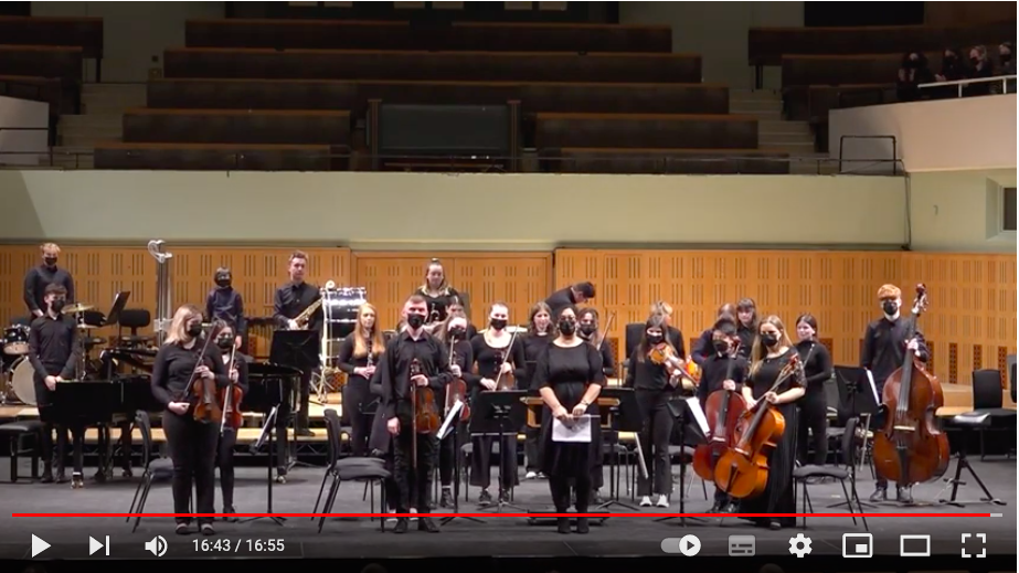 DGS Orchestra performing in National Concert Hall